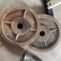 35 Lbs Weights 
