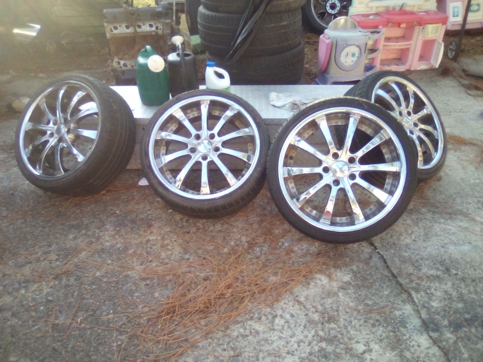 Rims and tires