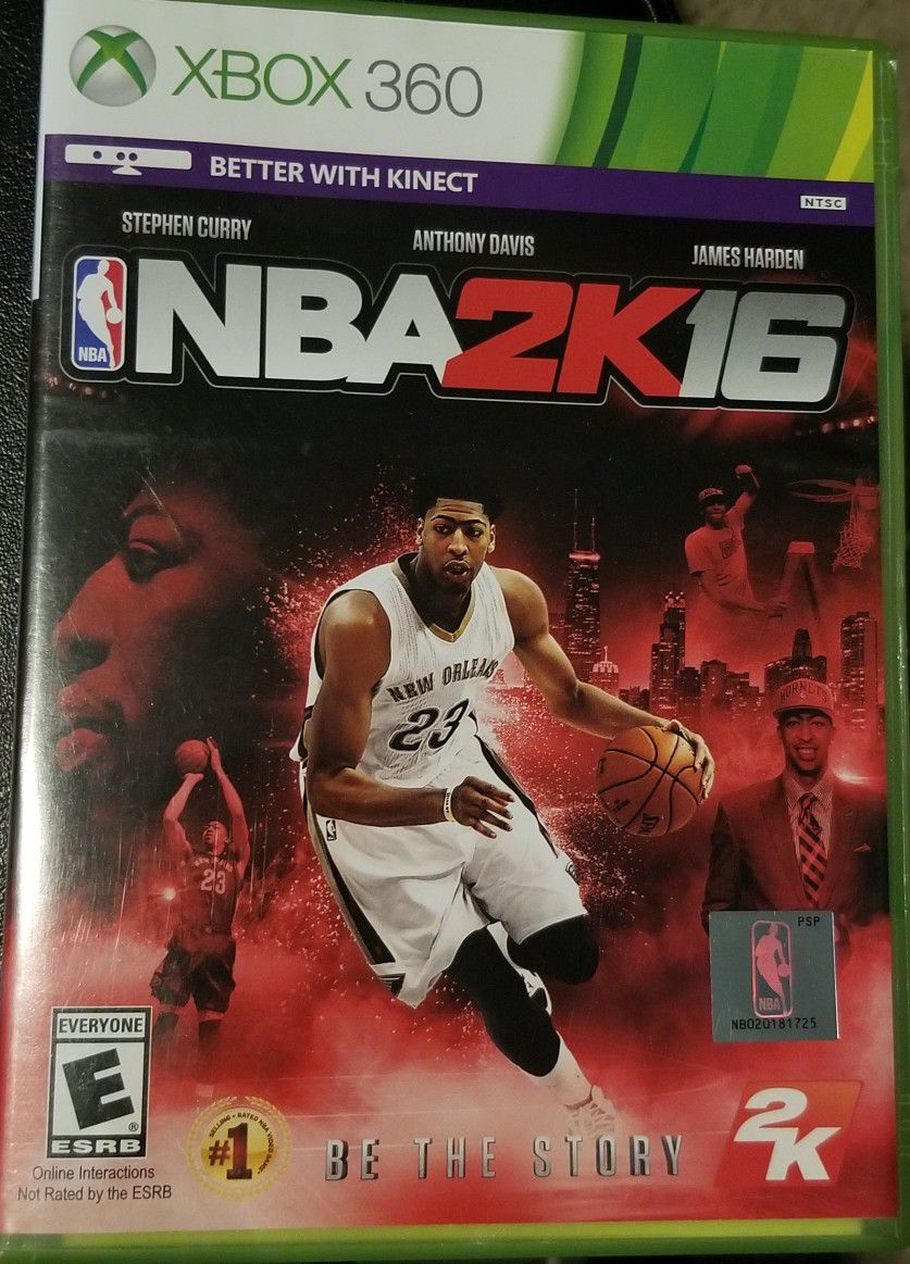 NBA 2K16 Xbox 360 Game USED