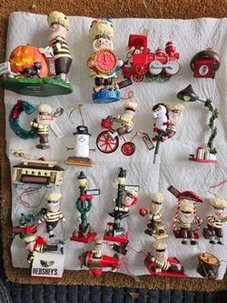Hershey ornaments.Entire box is 50$