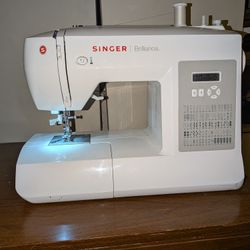 Singer Brilliance 6180 Sewing Embroidery Machine With Pedal 