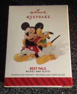 Hallmark 2014 Best Pals Mickey and Pluto Ornament
