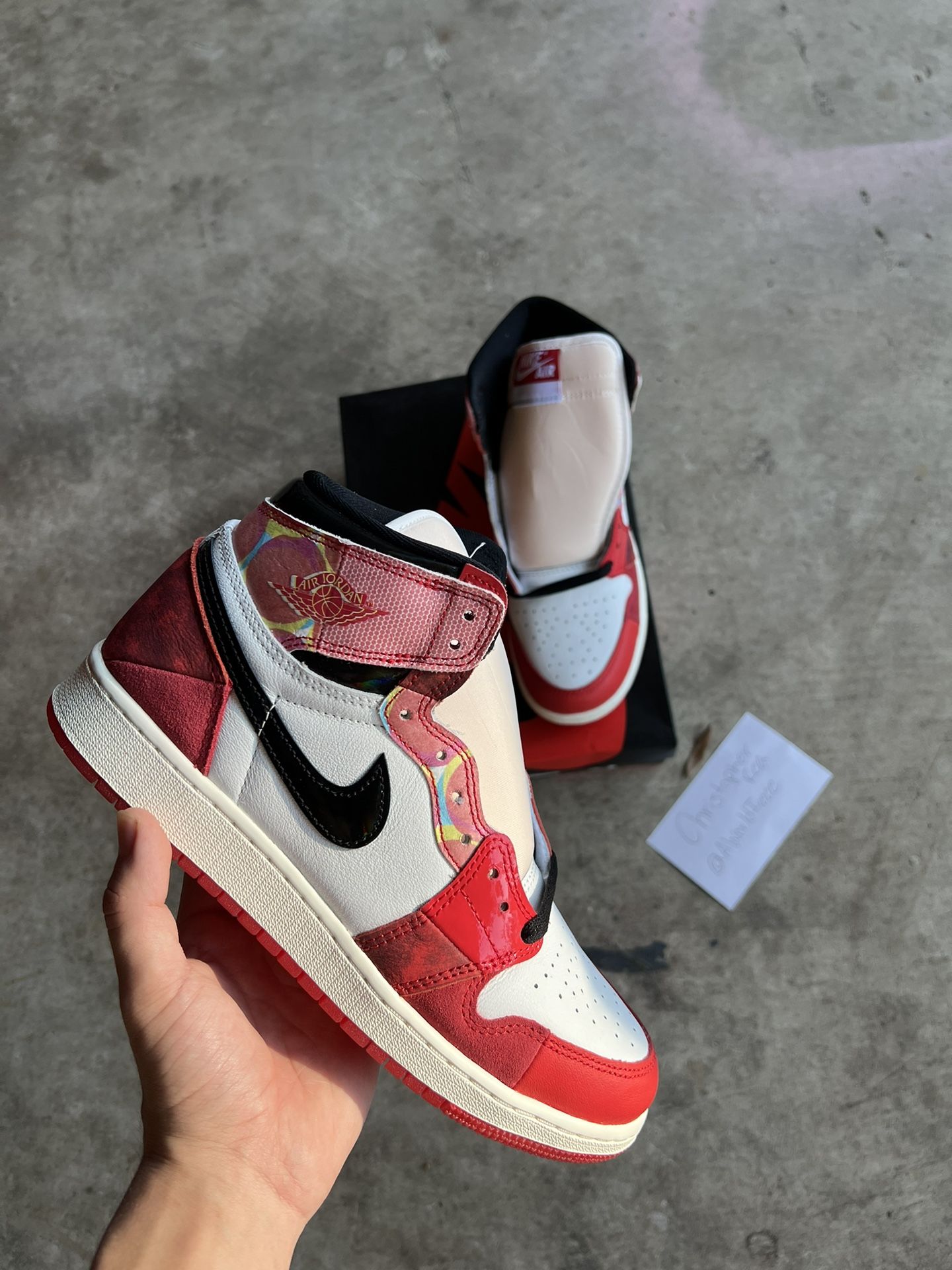 Nike Air Jordan Spiderman Size