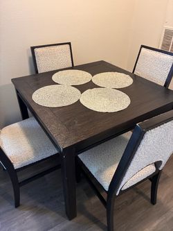 Dining table with 4 chairs