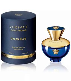 Versace Dylan Blue Pour Femme Eau de Parfum Spray, 3.4 oz.