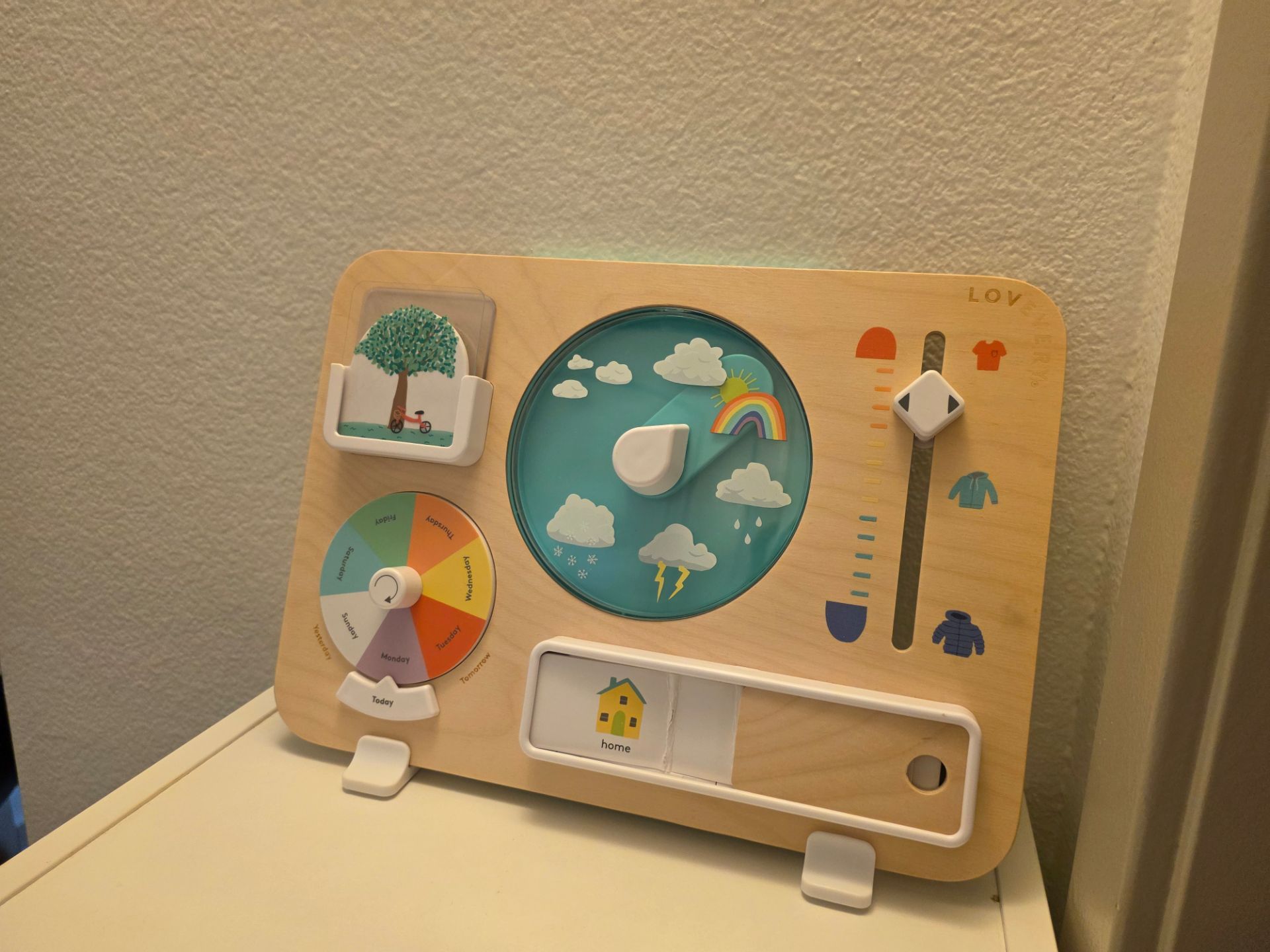 Lovevery Wooden Weather Board
