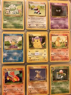 Vintage Pokémon Lot#2 (90 Cards) NM
