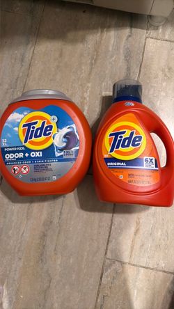 Tide pods and liquid 2x$28