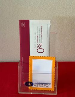 Countertop Literature Holder