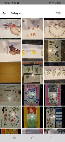 Mixed Lot of Craft Stencils