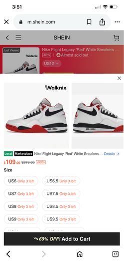 New men Nike size 12