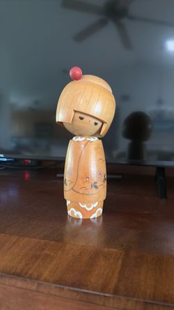 JAPANESE. Wooden. Dollp