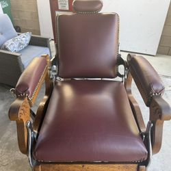 1890's koken wood barber chair its in great shape must see