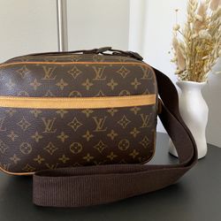 Louis Vuitton LV Reporter PM Crossbody Bag Brown Monogram