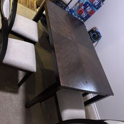 Dining Room Table With Chairs And Bench