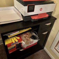 Fairly New Desk And Printer Stand