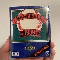 1989 Baseball Card Upper Deck