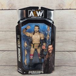 Jazwares AEW Unmatched Series 10 Adam Cole #75 Action Figure New
