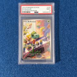 PSA 9 Bulbasaur (Stellar Crown)
