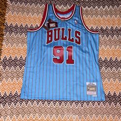 Mitchell & Ness Chicago Bulls 1995-96 Dennis Rodman Swingman Jersey