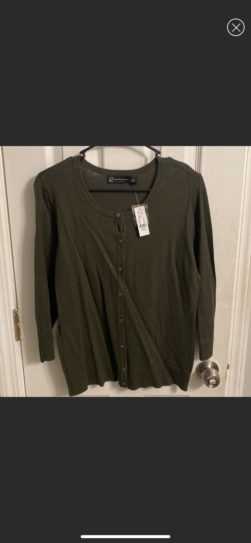 New York & Company cardigan Size Large