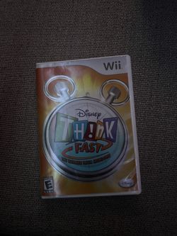 Disney Think Fast Wii Game