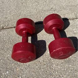 10 Lbs Dumbells Pair