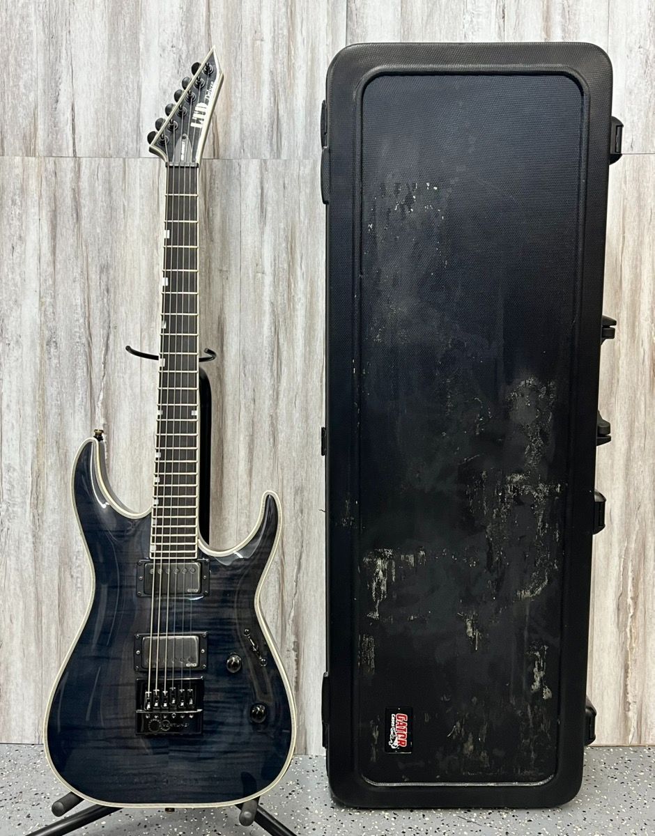 LTD Deluxe MH-1000ET – ESP Design – 6-String – w/ Hard Case (PO1020188) - Very Good Condition