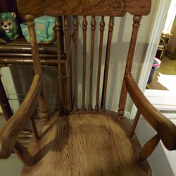 High CHAIR solid Wood