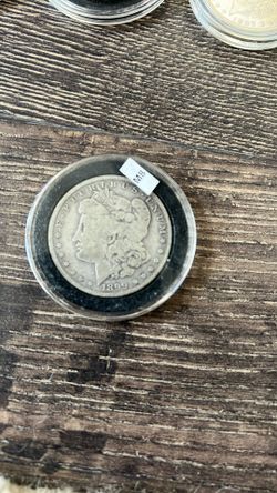 Circulated 1899 Morgan Silver Dollar 