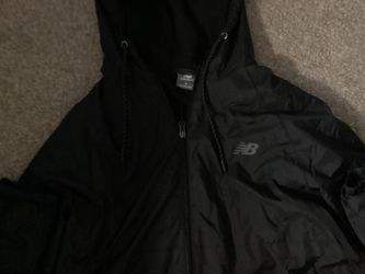 Mens Black Medium New Balance Jacket