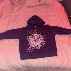 Sp5der Web hoddie “grape”