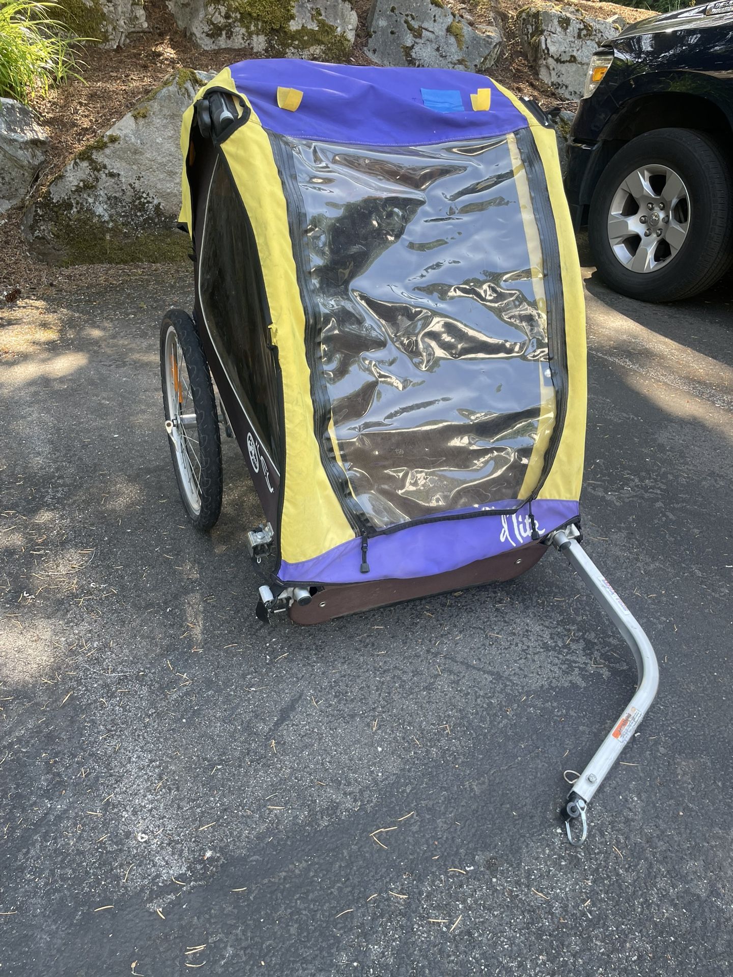 Modified Burley D’Lite Bike Trailer