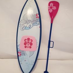 American Girl Kanani’s Paddle Board, fair used condition. Has some scuffs, scratches. See pics