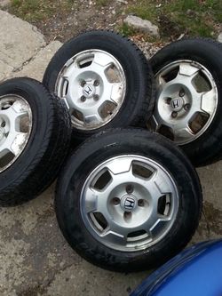 Honda 14" rims.