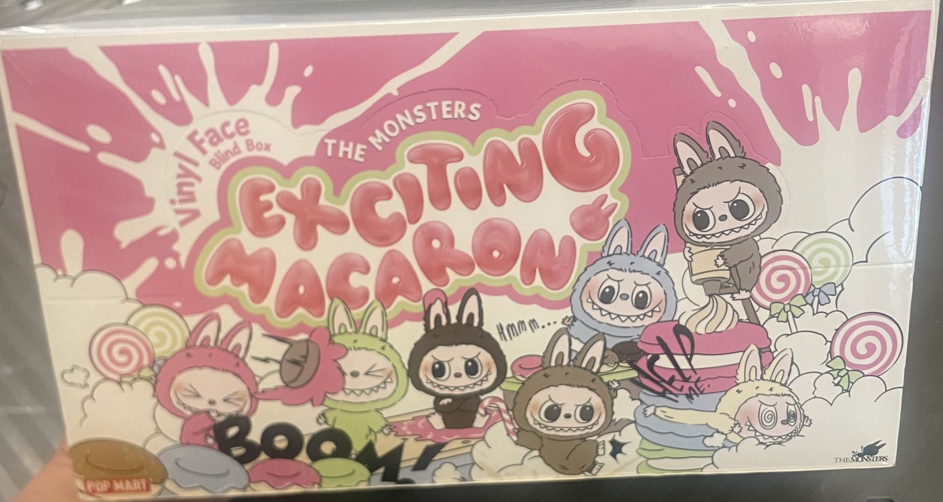 NEW AUTHENTIC POP MART LABUBU The Monsters Exciting Macaron 6 Pack
