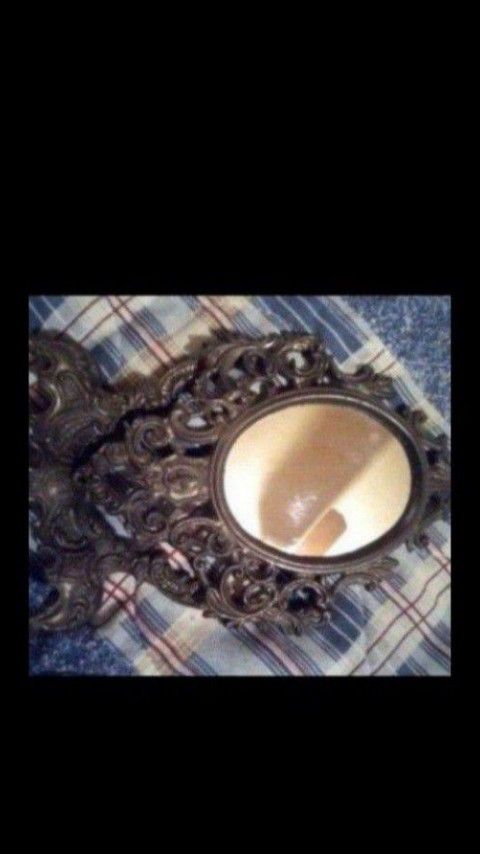 Small Antique Mirror