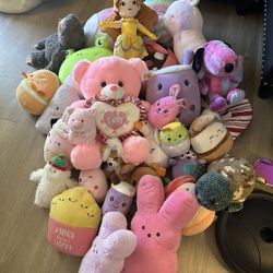 Plushies For A Little Girl My Daughter Wants To Donate Them For Another Little Girl 💕 No Holds 