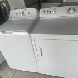 GE Washer And Electric Dryer Set (Free Delivery Installation Warranty)