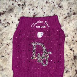 Knit Dog Sweater Size XS