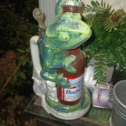 Budweiser Limited Edition Lidded Stein - Louie the Lizard - # 05326

