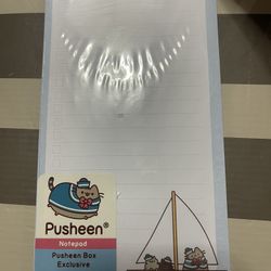 PUSHEEN NOTEPAD