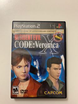 PlayStation PS2 resident evil code : Veronica