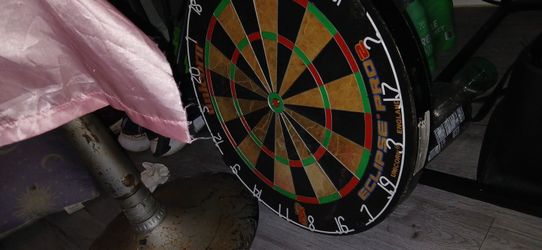 Real deal dart board heavy