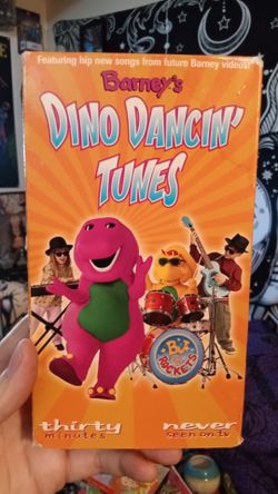 Barney Dino Dancing Tunes VHS
