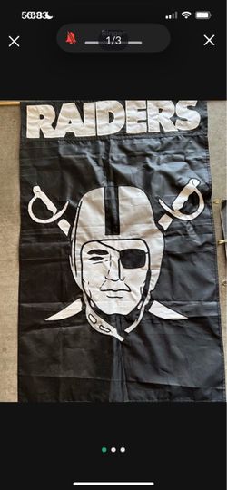 Vintage Oakland Raiders Flag