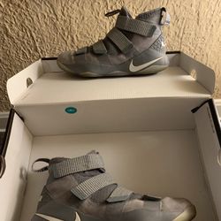 Lebron  Soldier 11 Cool Grey 