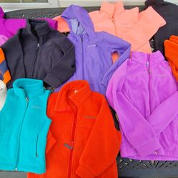 Columbia And Northface Jackets For The Family. 11 Jackets Total