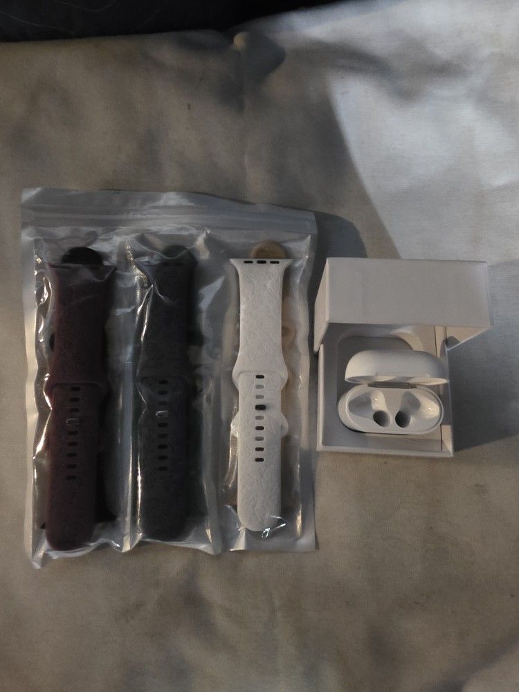 Apple watch and accessories. Brand new.