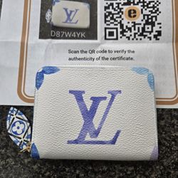 LV Wallet With Entrupy Cert